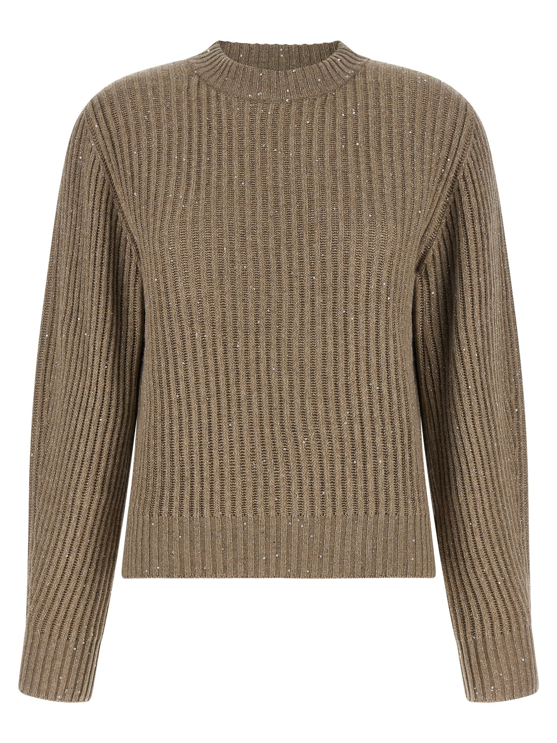 Beige Cashmere Cardigan