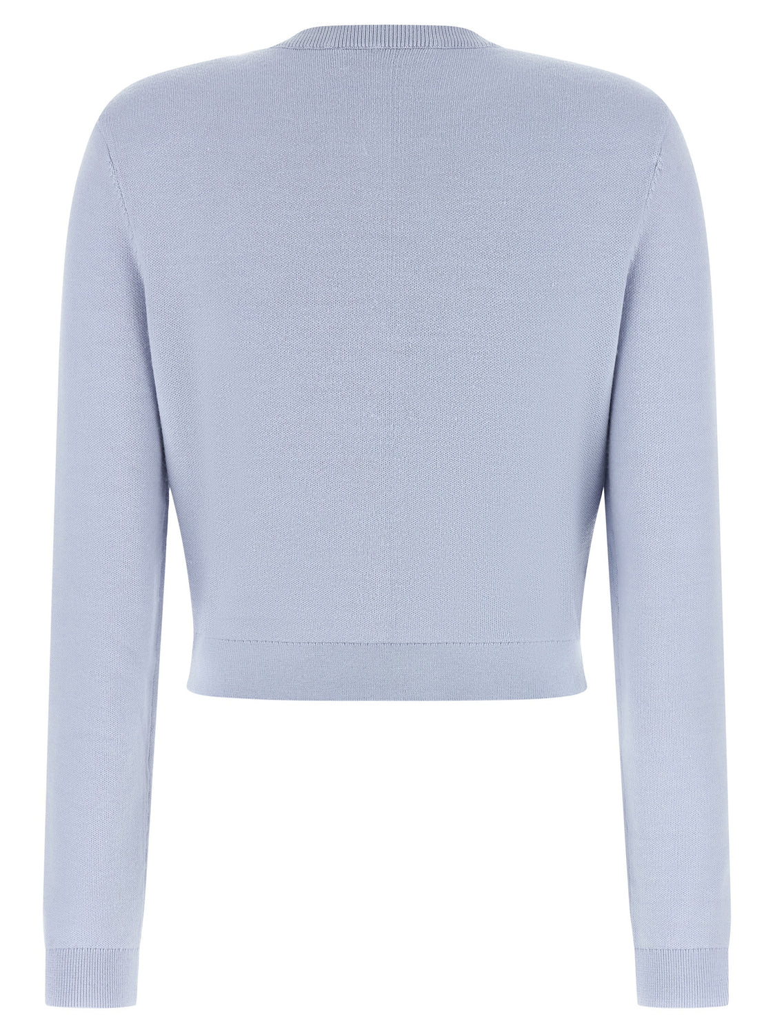 Blue Polyester Cardigan