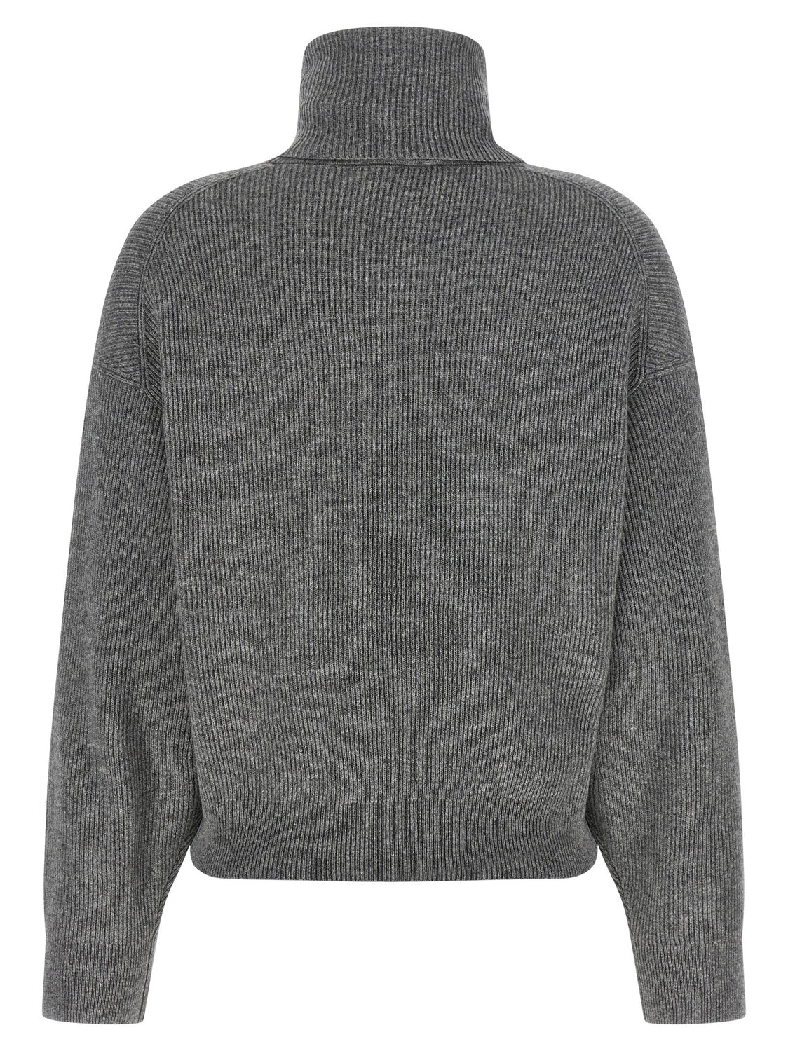 Gray Virgin Wool Cardigan