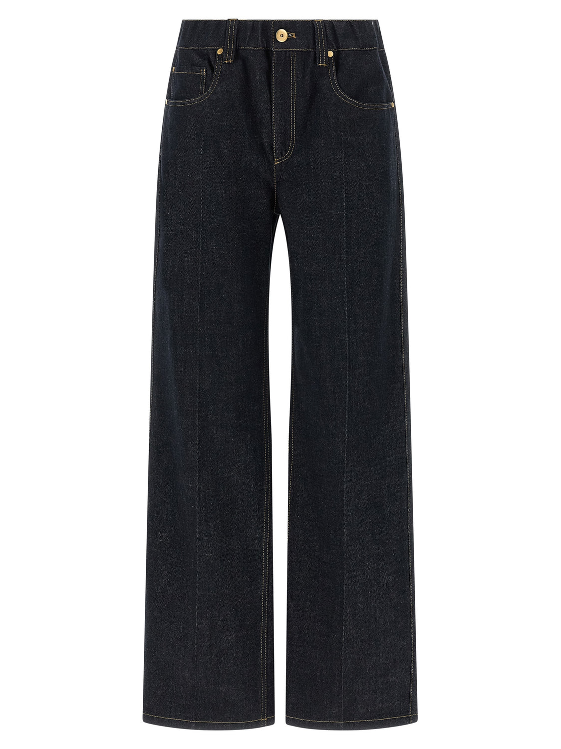 Blue Cotton Jeans Denim