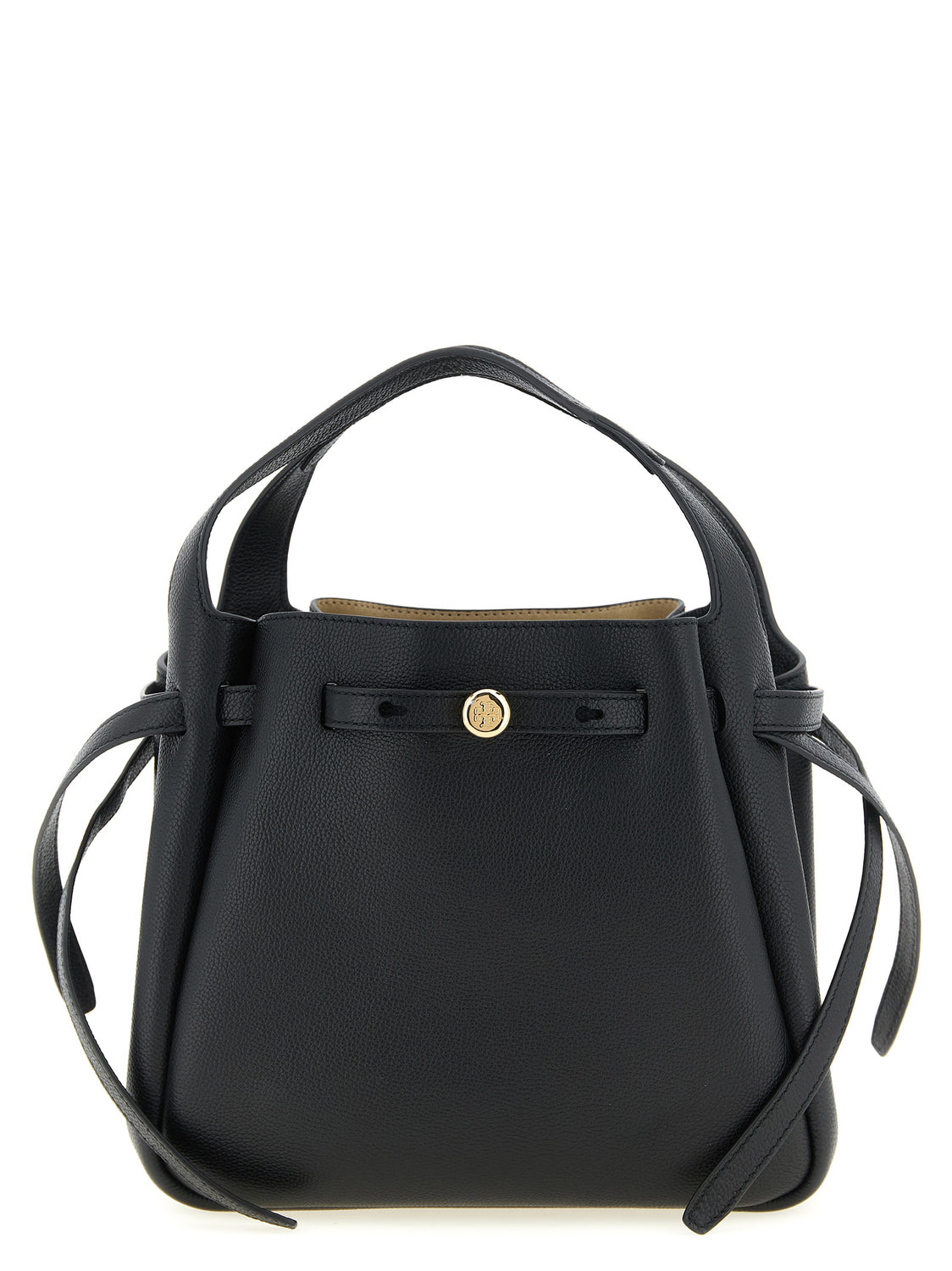 Black Cowhide Handbag