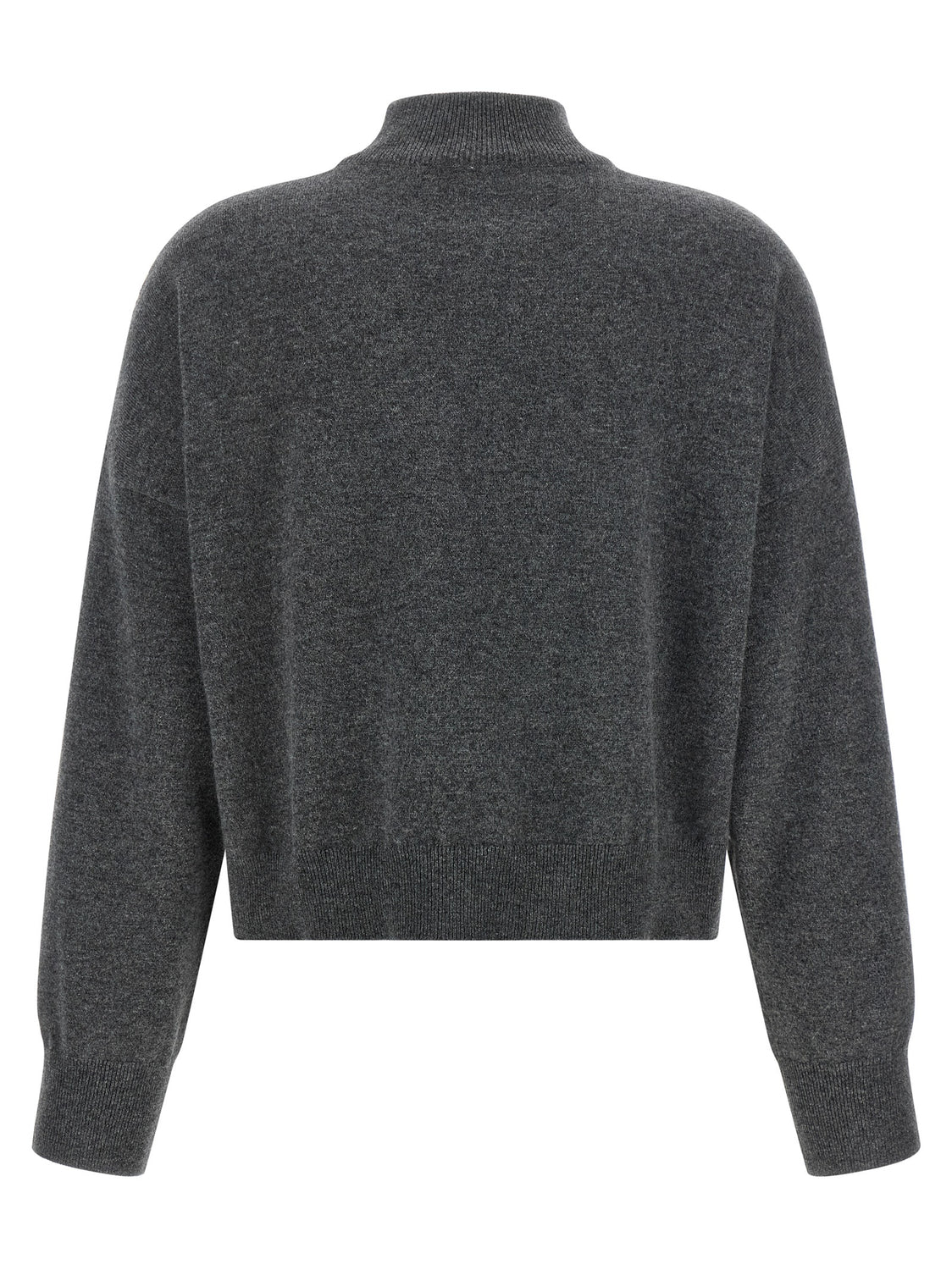 Gray Cashmere Cardigan