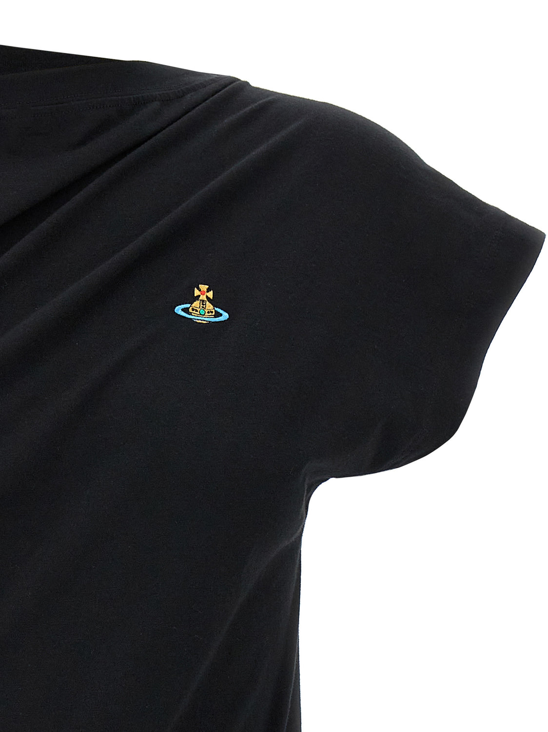 Black Cotton T-Shirt