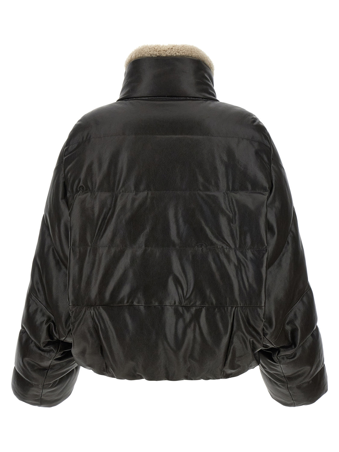 Brown Lamb Leather Leather Jacket