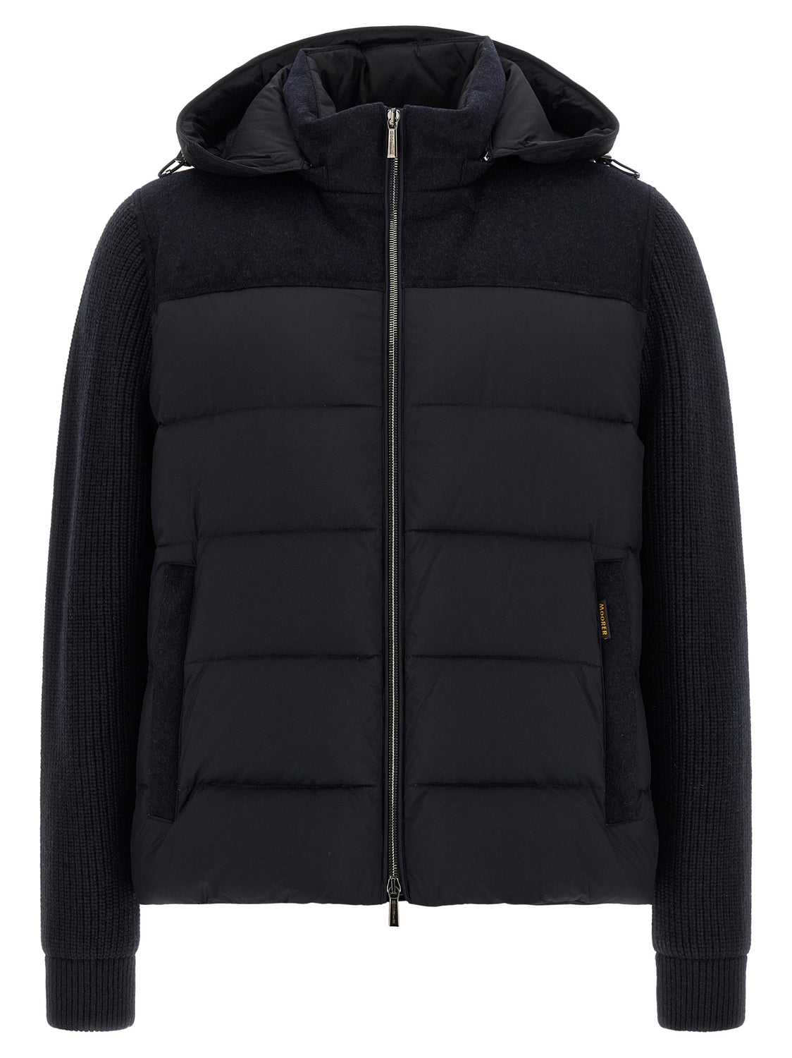 Blue Wool Full-Length Jacket