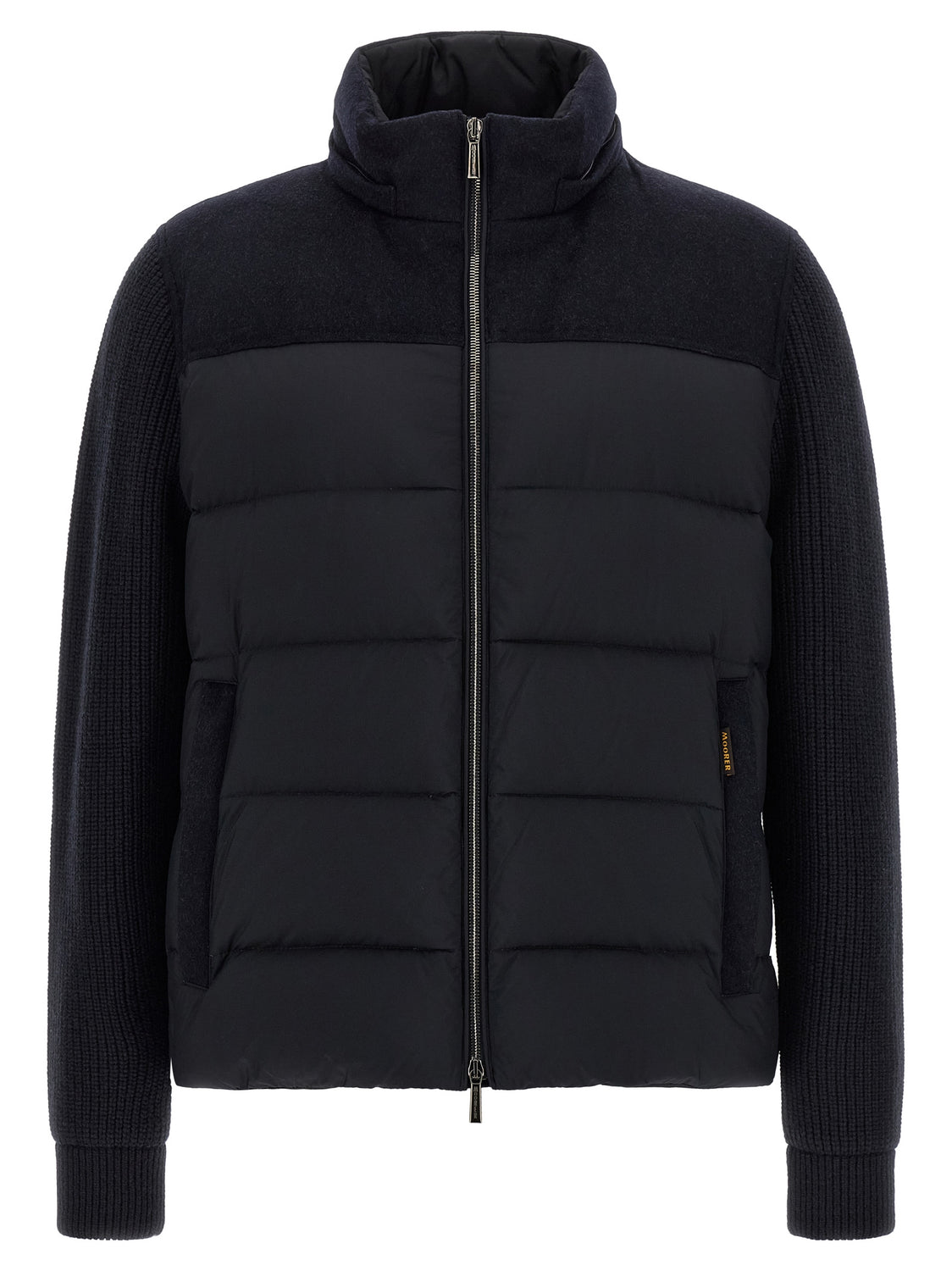 Blue Wool Full-Length Jacket