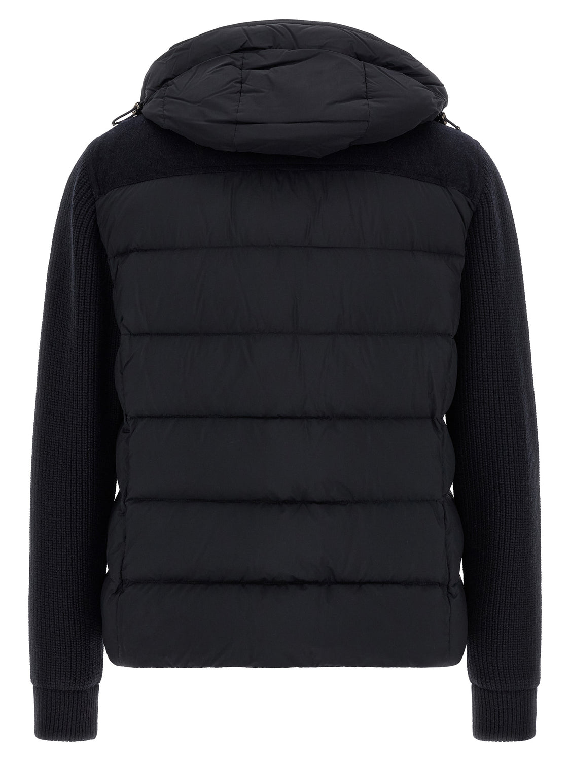 Blue Wool Full-Length Jacket