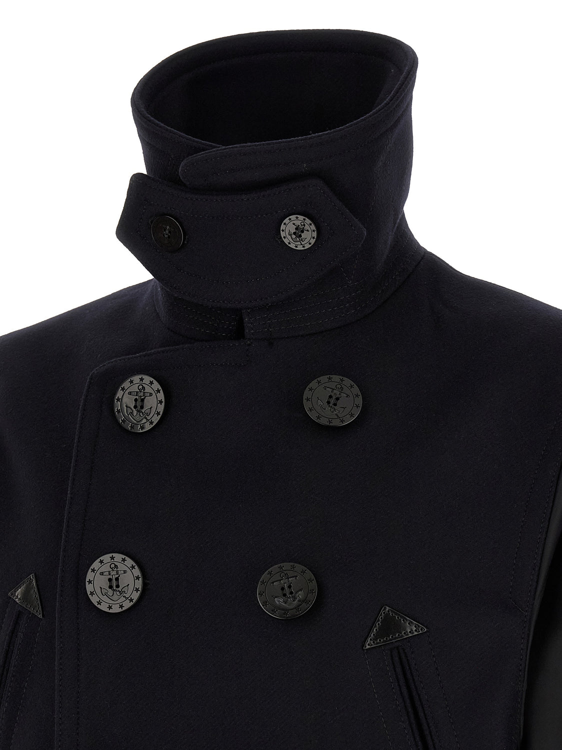 Blue Wool Coat