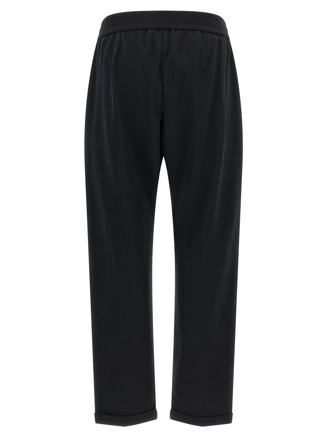 Black Cotton Joggers (Workout Pants)