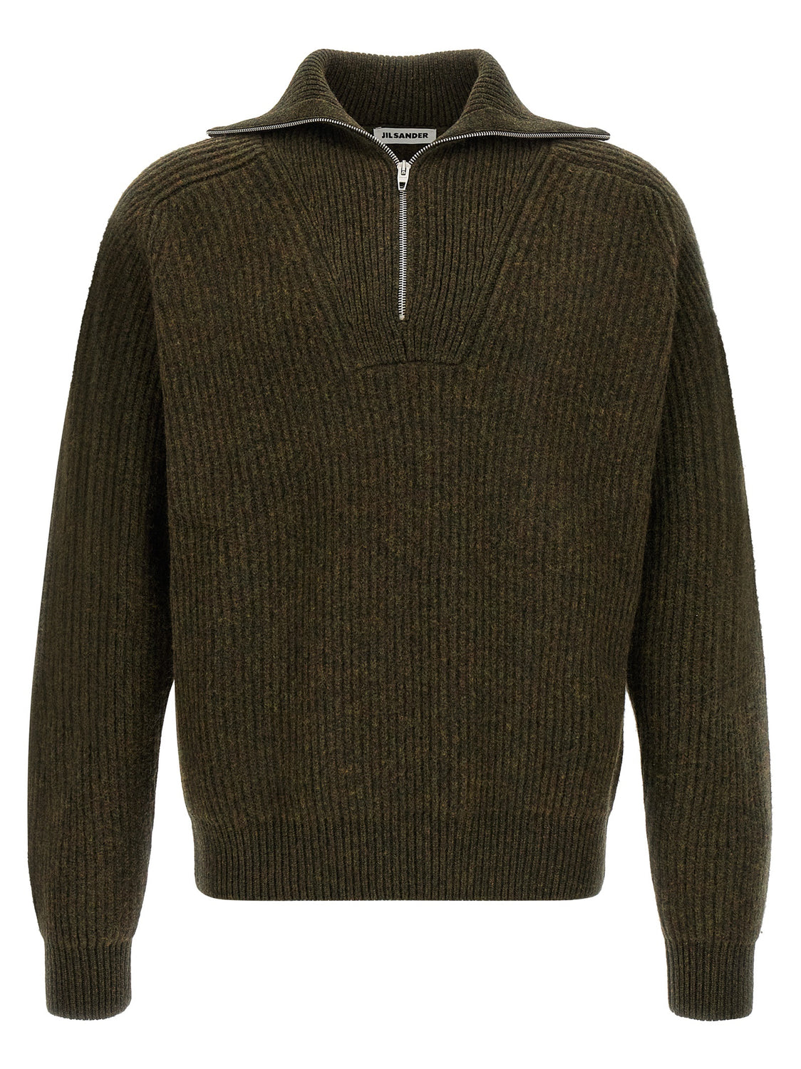 Bicolor Wool Cardigan