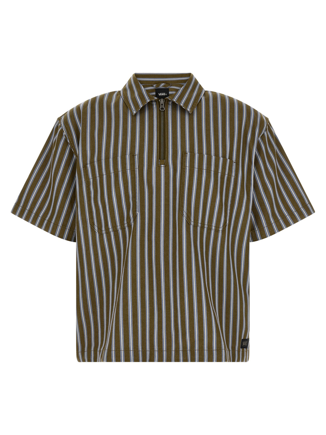 Bicolor Cotton Blouse