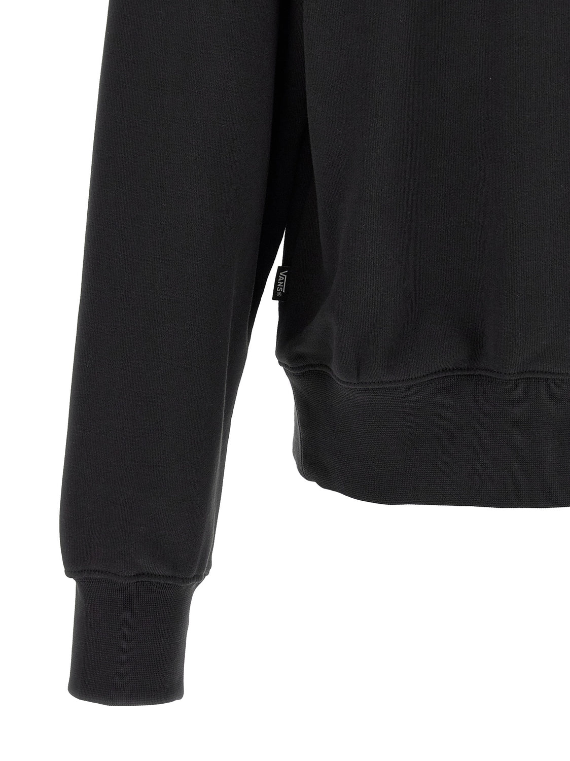 Black Cotton Sweatshirt