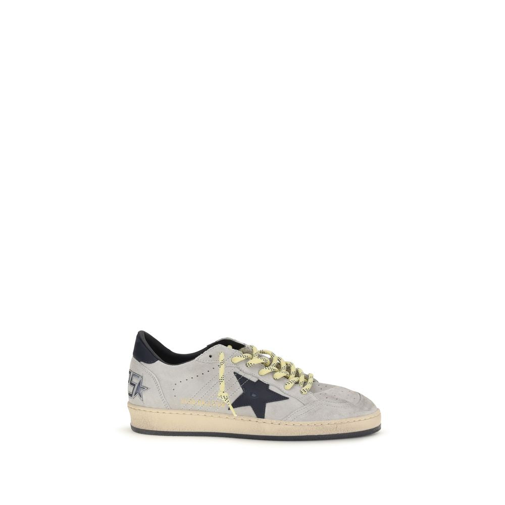 Gray Calf Leather Bos Taurus Sneakers