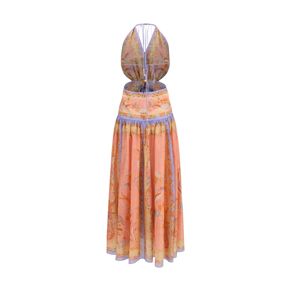 Multicolor Cotton Casual Dress