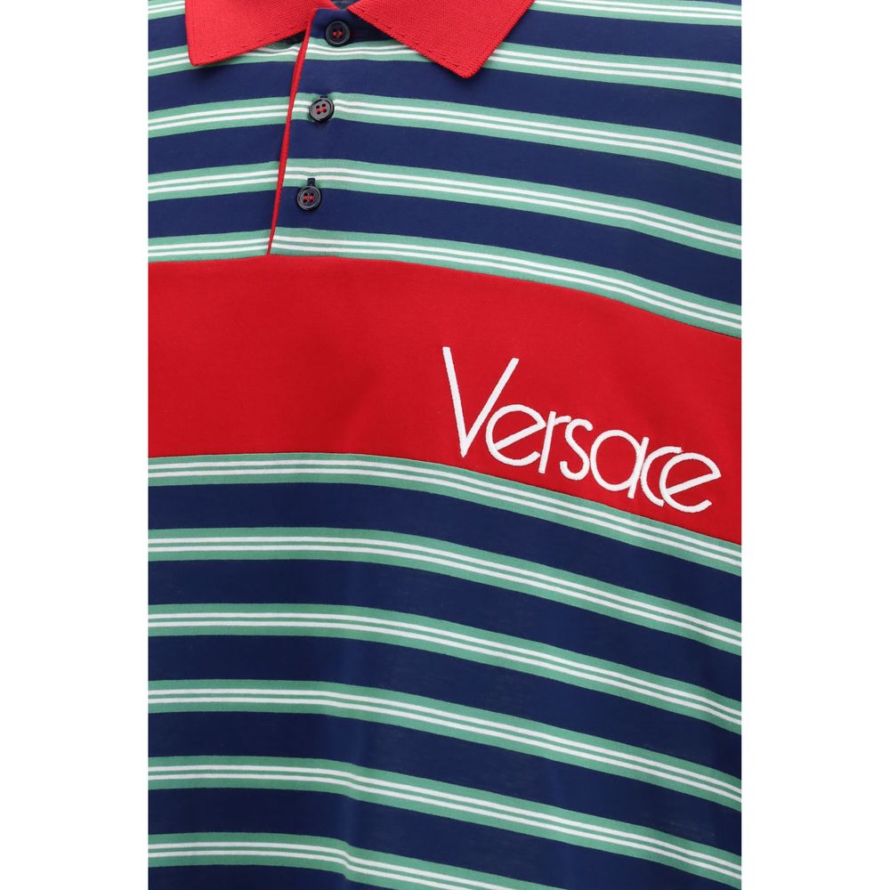 Multicolor Cotton Polo Shirt