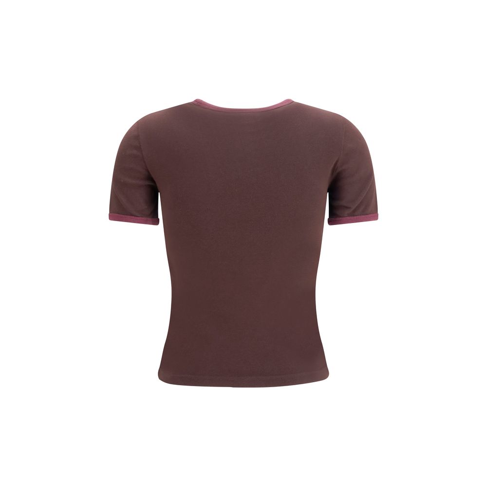 Brown Cotton T-Shirt