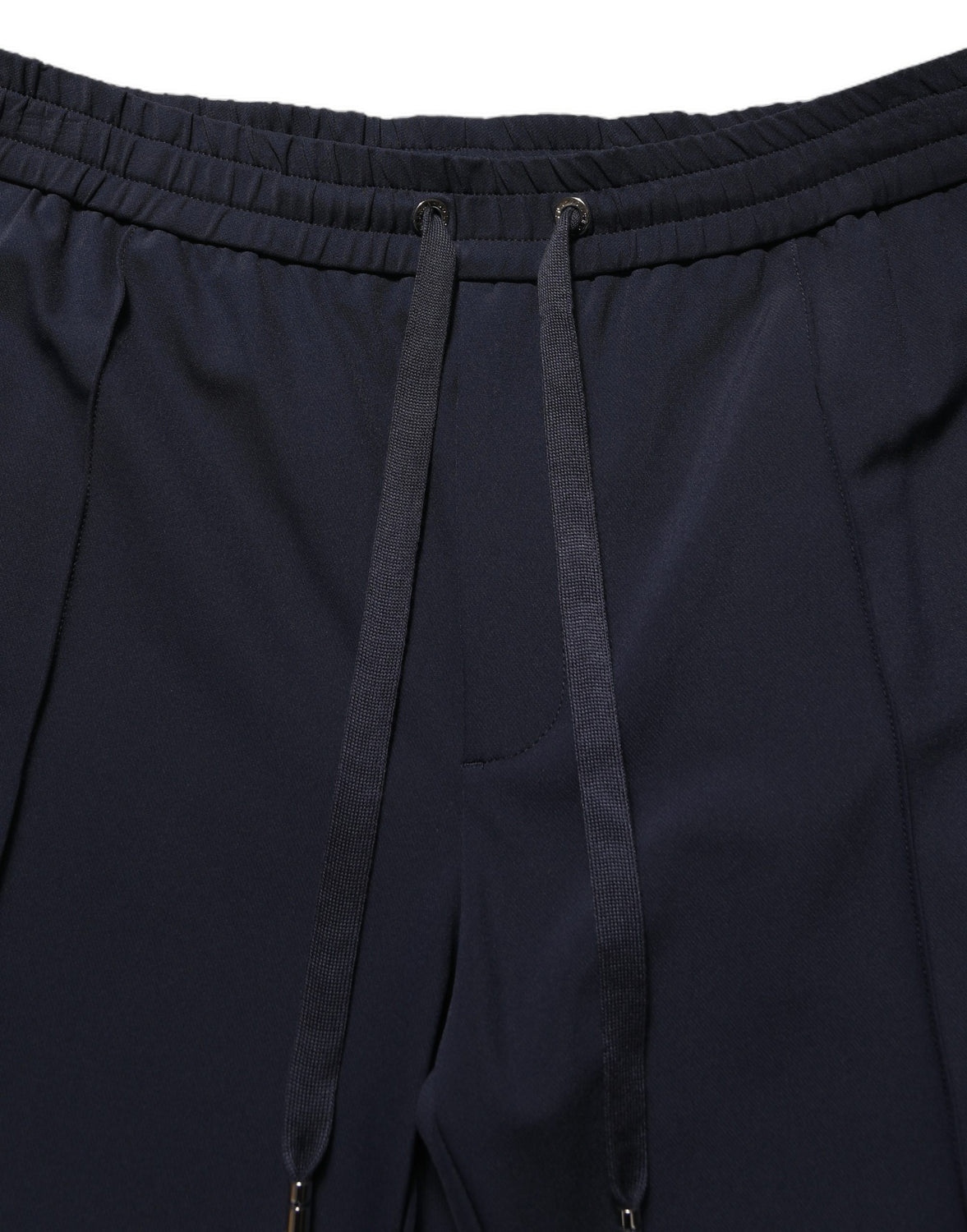Dark Blue Drawstring Nylon Jogger Sweatpants Pants