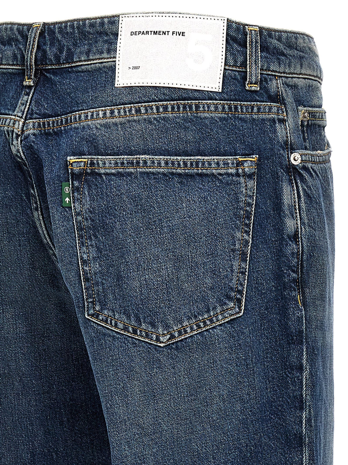 Blue Cotton Jeans Denim