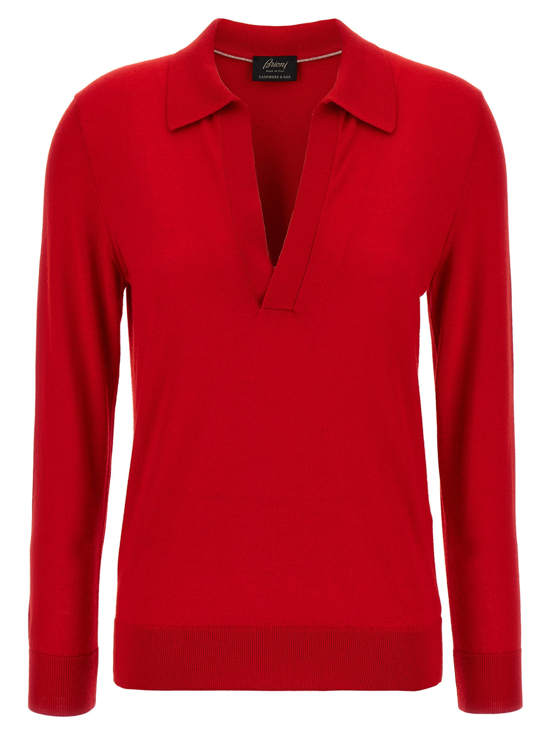 Multicolor Cashmere Polo Shirt