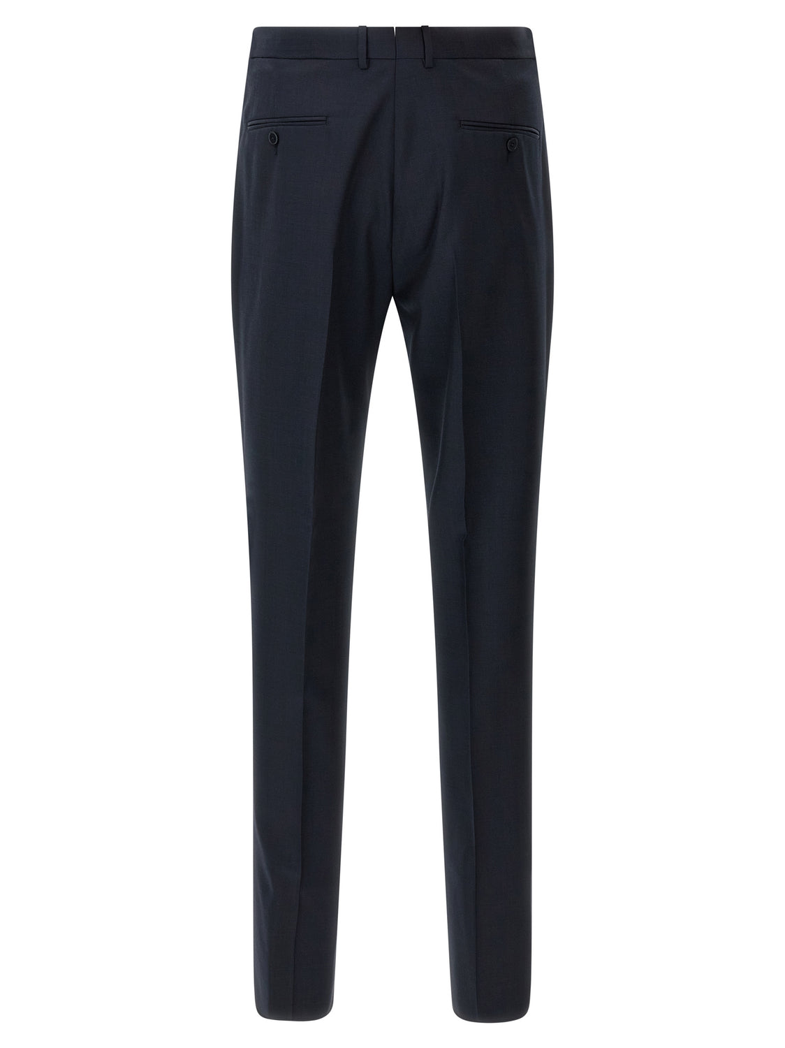 Blue Wool Two-Piece Suit
