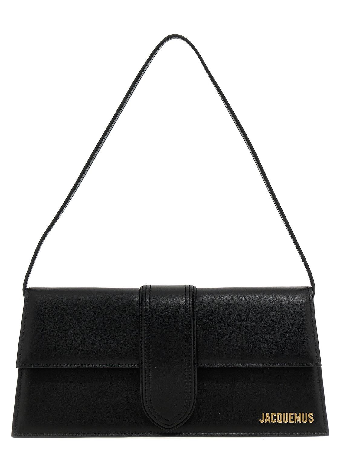 Black Cowhide Shoulder Bag