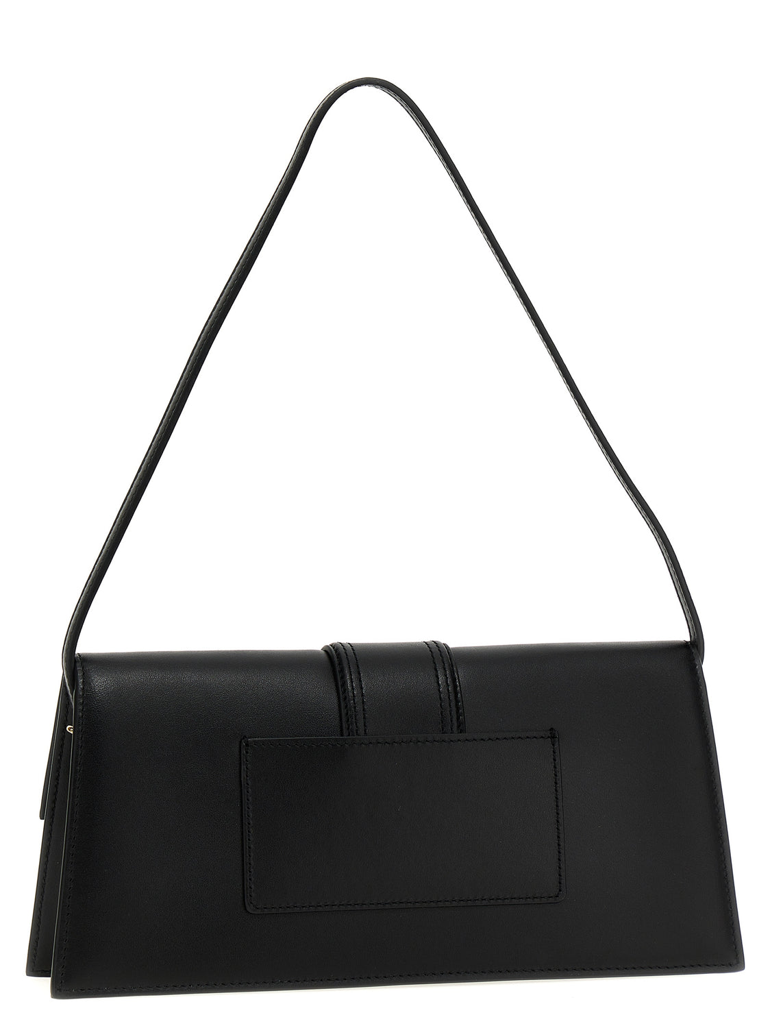 Black Cowhide Shoulder Bag