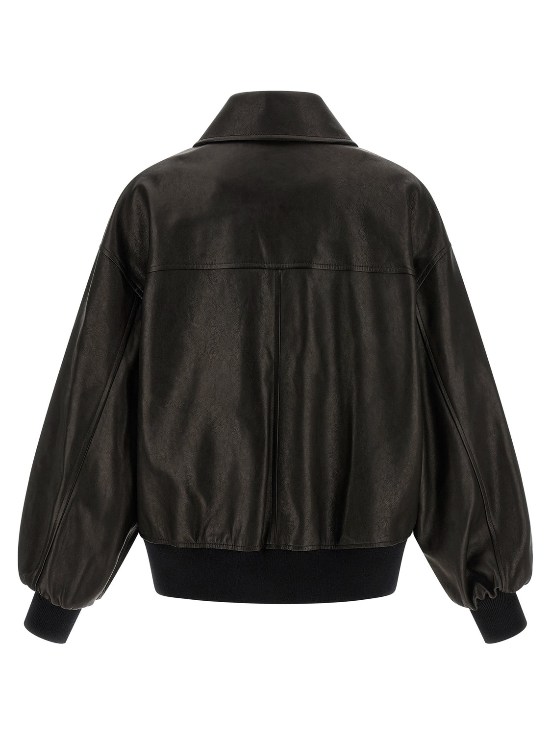 Black Lamb Leather Leather Jacket