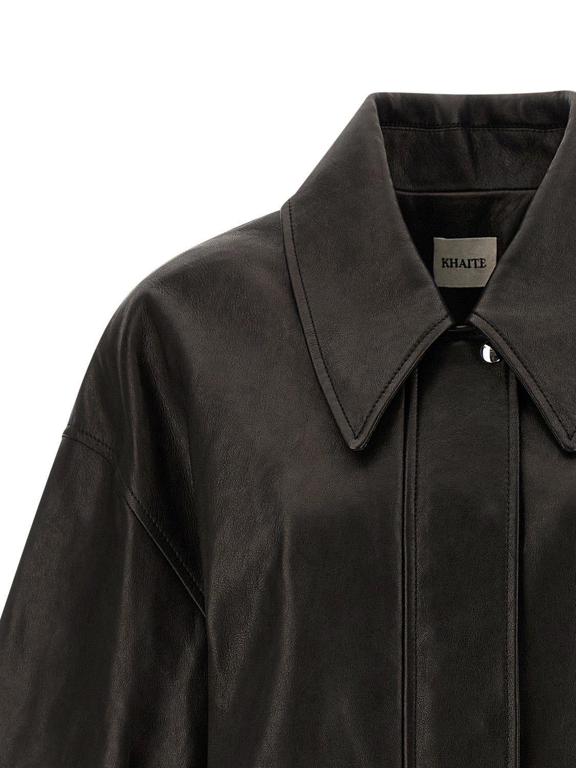 Black Lamb Leather Leather Jacket
