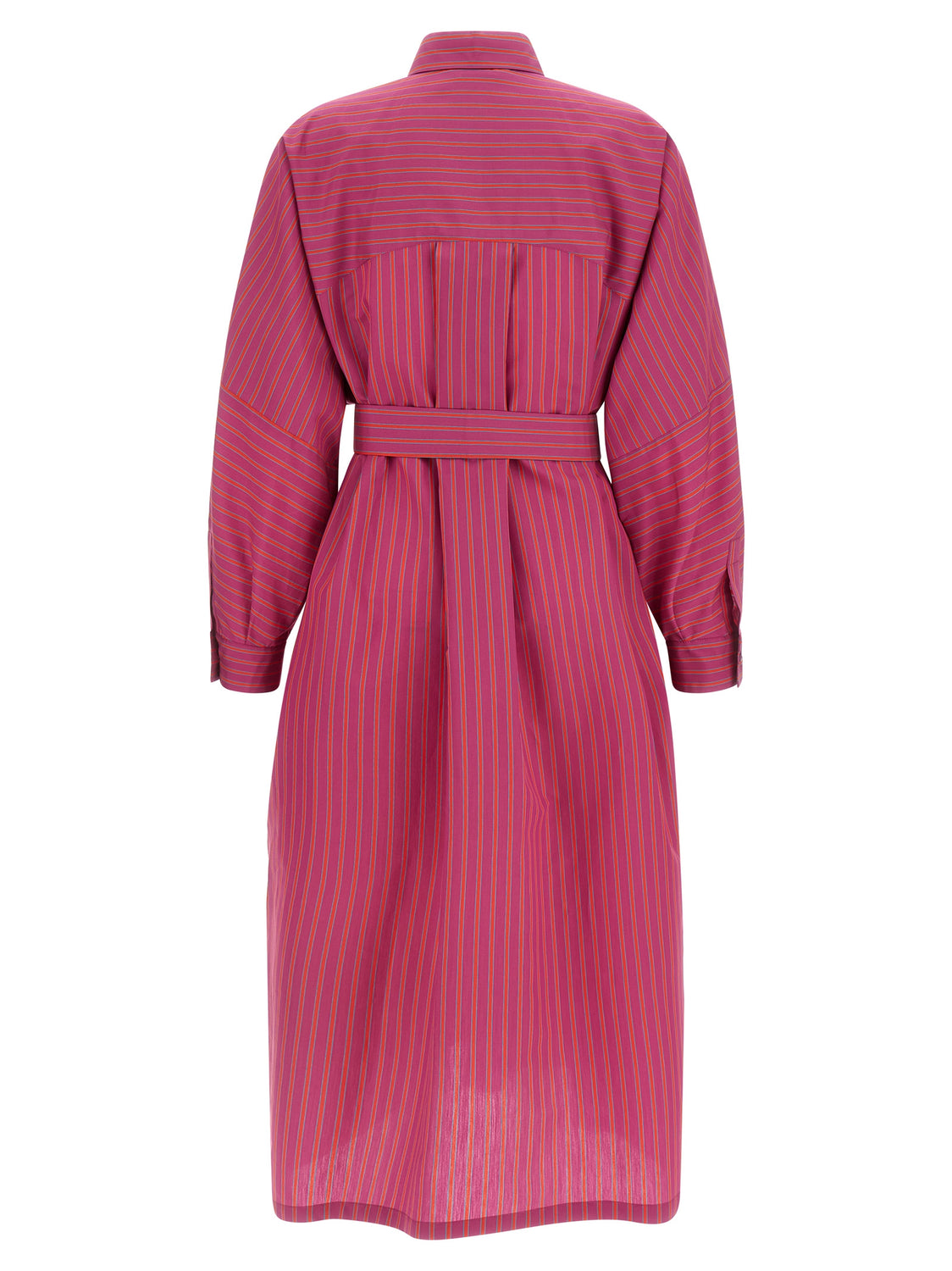 Purple Cotton Long Dress