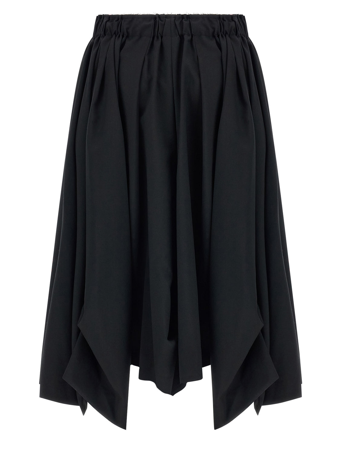 Black Wool Bermuda Shorts