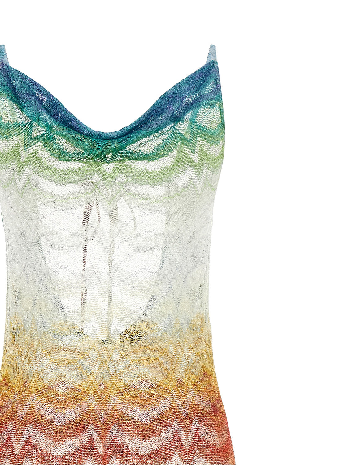 Multicolor Viscose Casual Dress