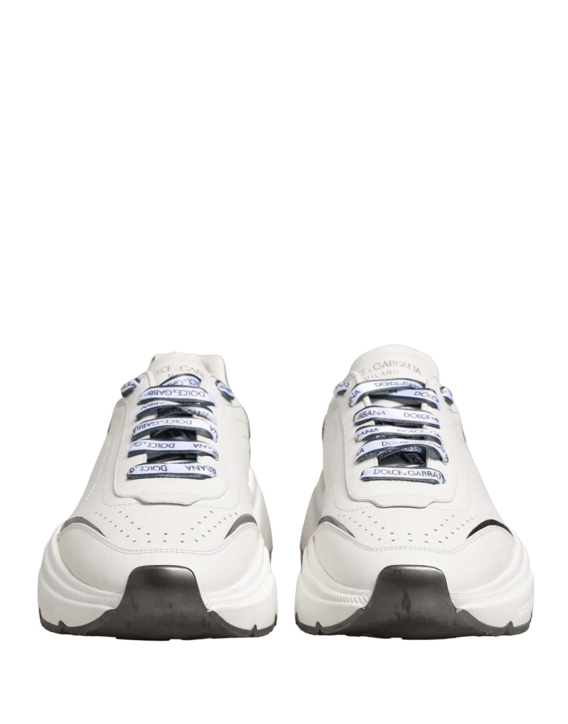 White Silver Daymaster Low Top Men Sneakers Shoes