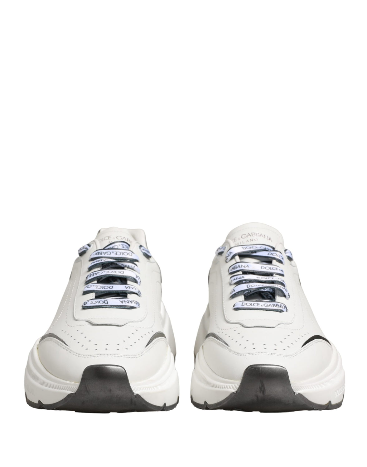 White Silver Daymaster Low Top Men Sneakers Shoes