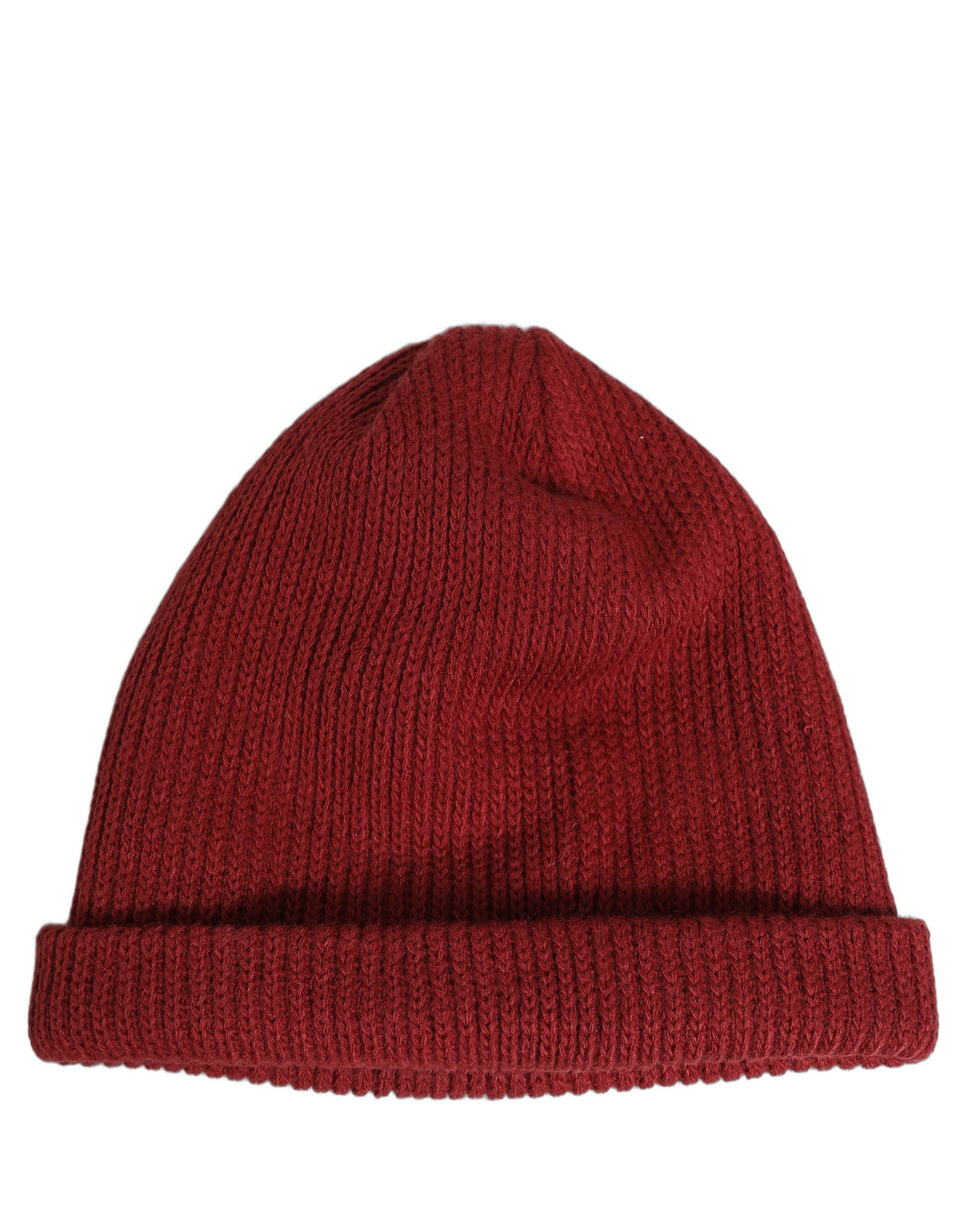 Women Bordeaux Wool Knitted Winter Beanie Capello Hat
