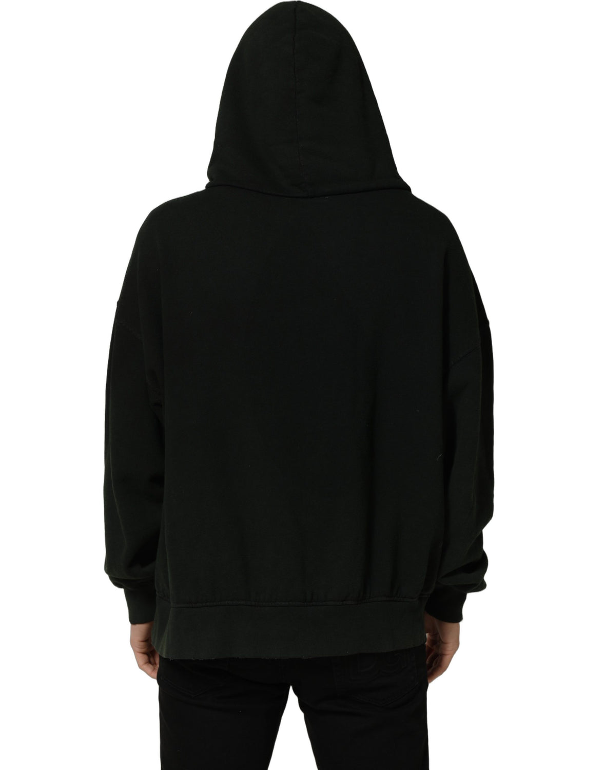 Black DGVIB3 Hooded Sweatshirt Men Sweater