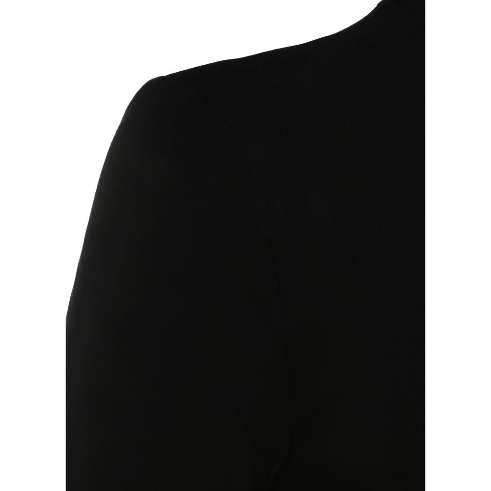 Black Synthetic T-Shirt
