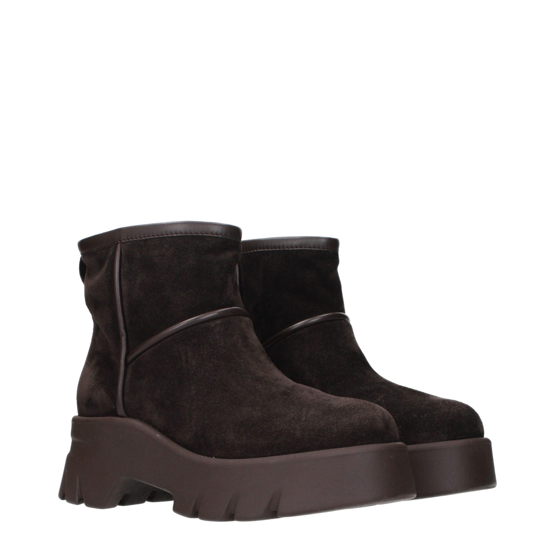 Brown Leather Ankle Boots