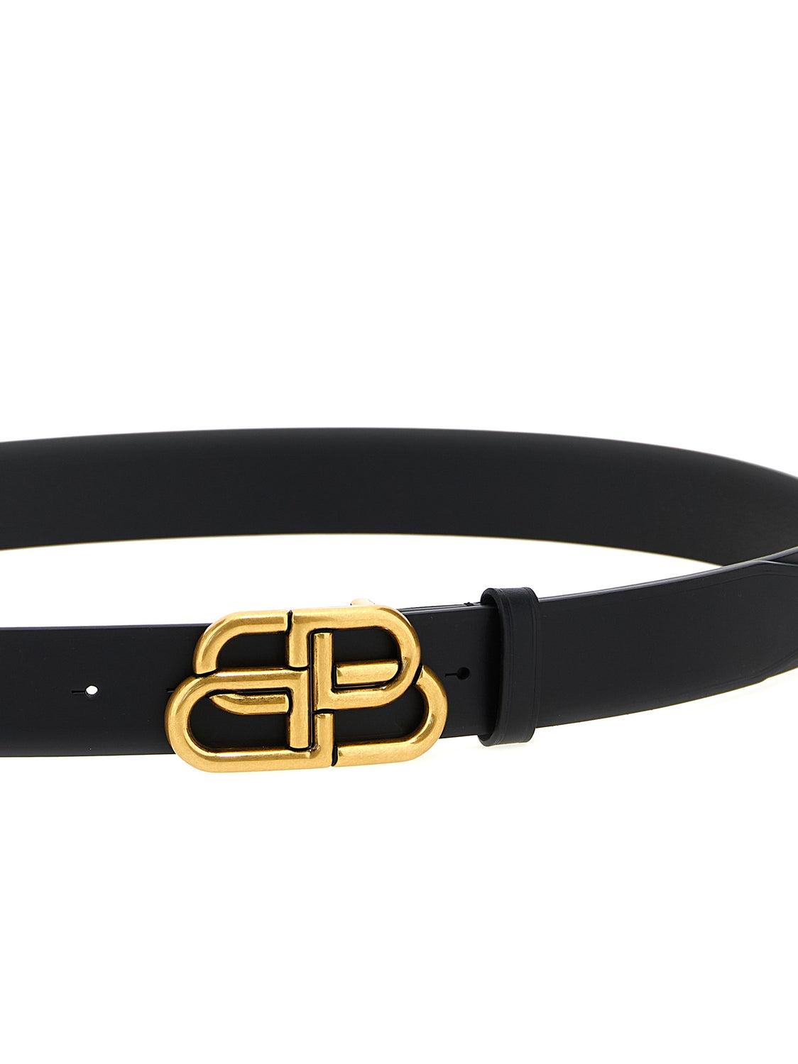 Black Calfskin Regular Belt