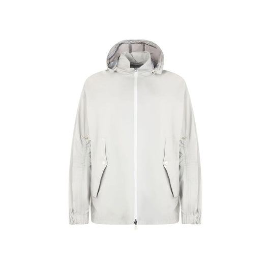 Gray Polyamide Shell Jacket