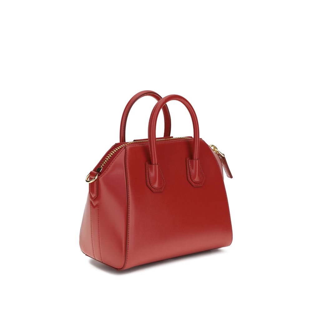Red Calf Leather Bos Taurus Handbag