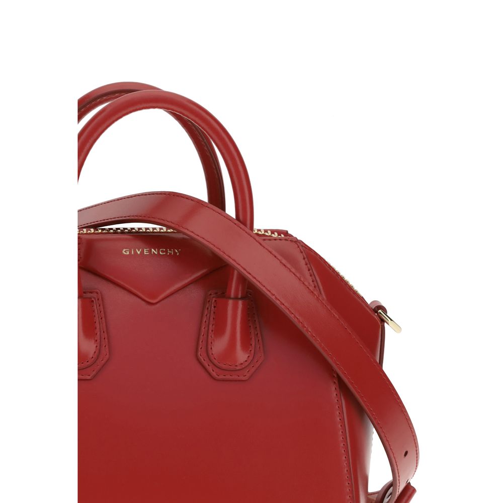 Red Calf Leather Bos Taurus Handbag