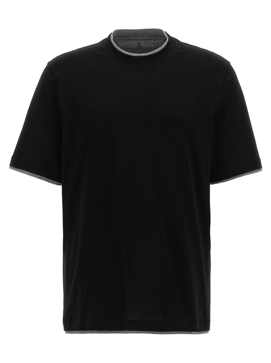 Black Cotton T-Shirt