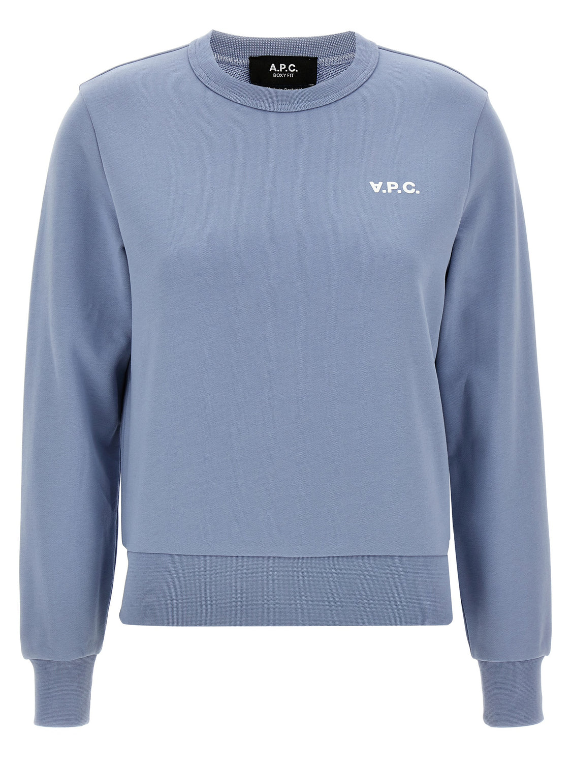 Blue Cotton Sweatshirt