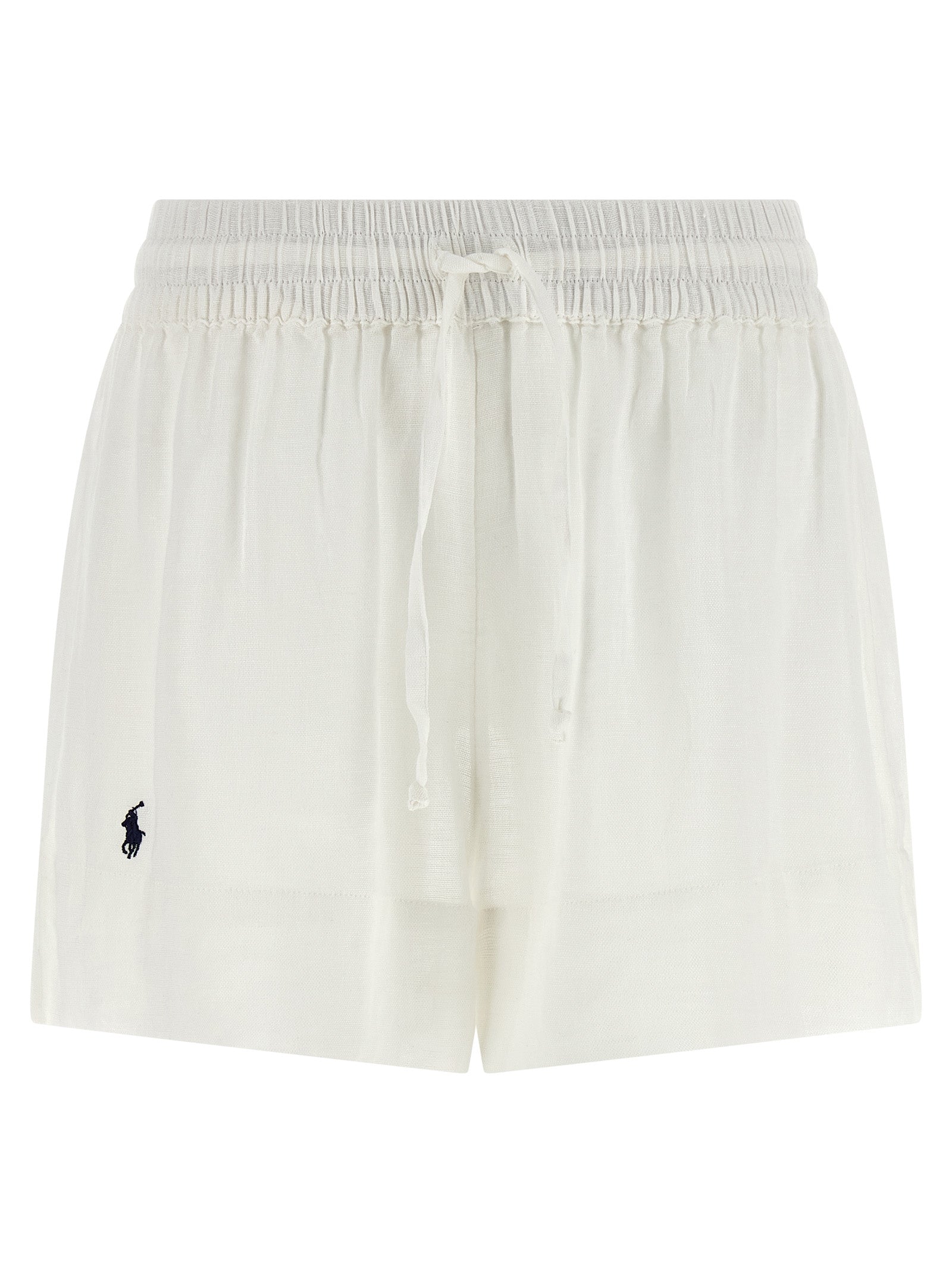 White Organic Cotton Bermuda Shorts