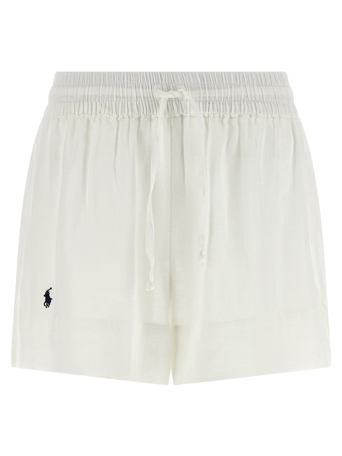 White Organic Cotton Bermuda Shorts