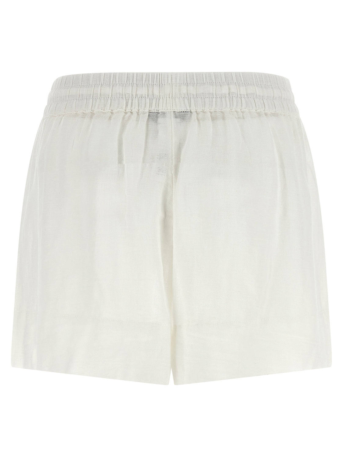 White Organic Cotton Bermuda Shorts