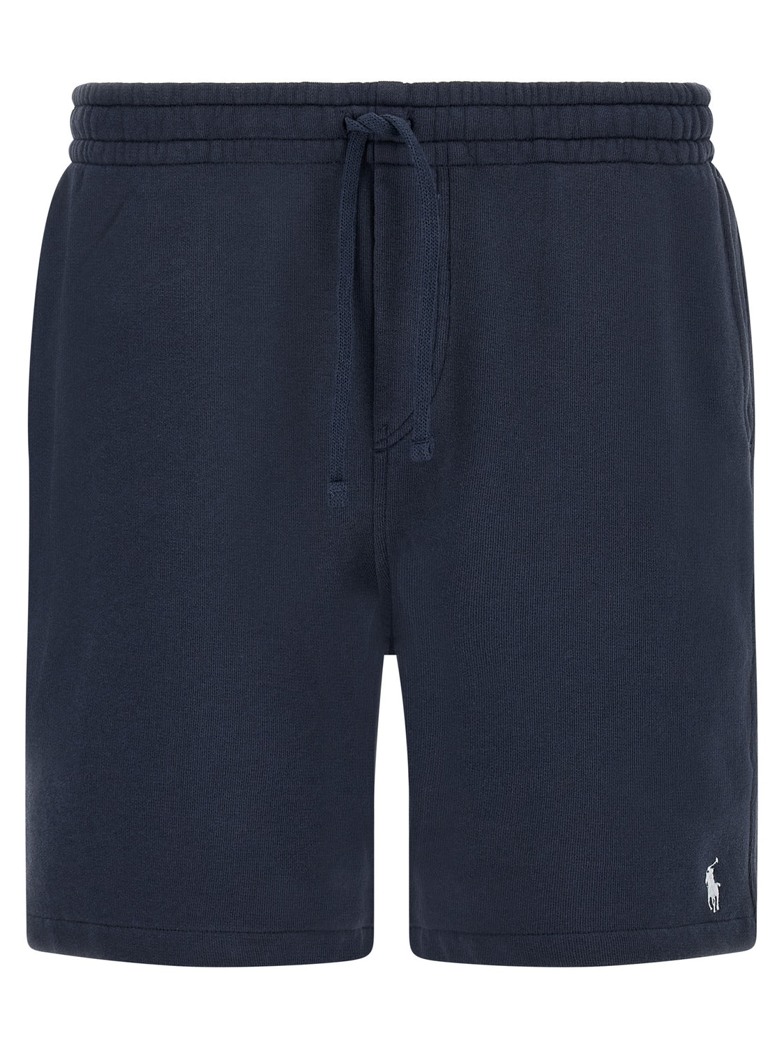 Blue Cotton Bermuda Shorts
