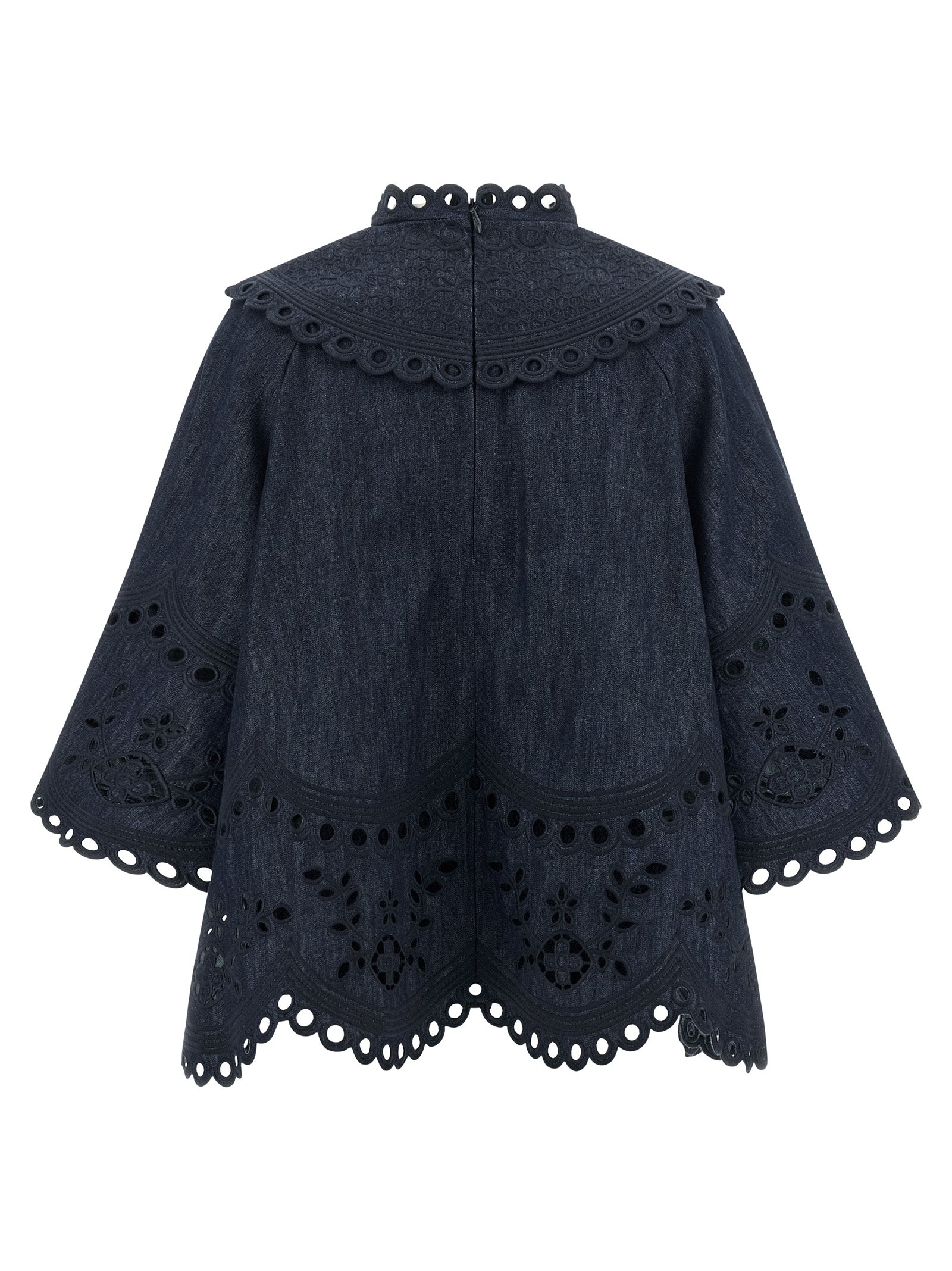 Blue Cotton Blouse