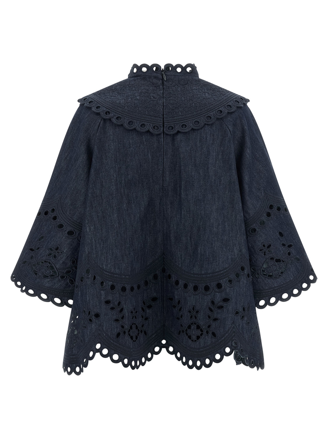 Blue Cotton Blouse