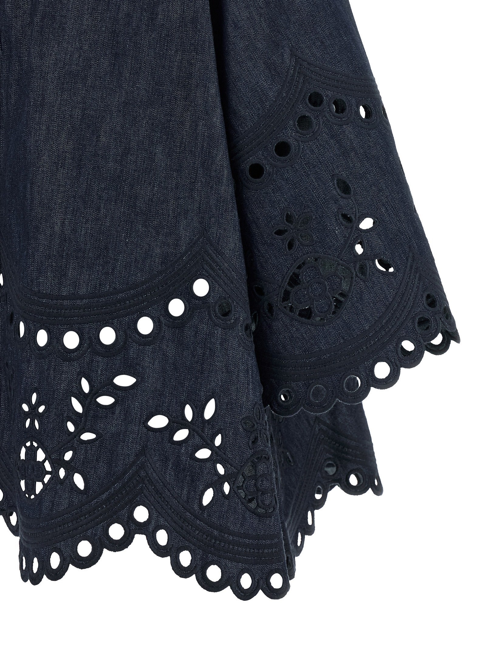 Blue Cotton Blouse